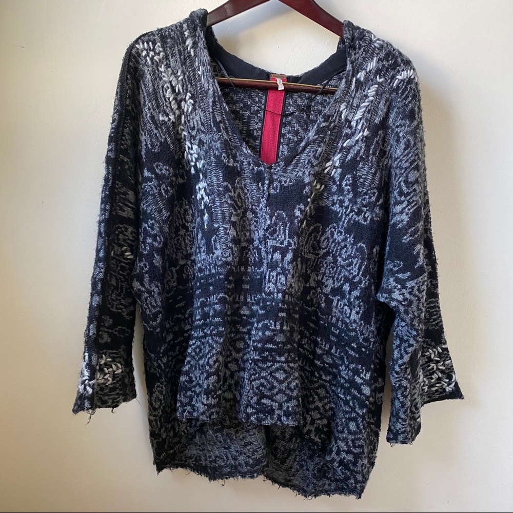 Free People Oversized Hoodie Sweatshirt